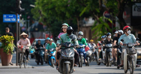 Hà Nội lùi thời hạn xét duyệt đề án hạn chế xe máy