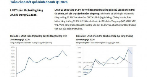 Lợi nhuận doanh nghiệp tăng gần 35% trong quý 1, TTCK Việt còn rẻ?
