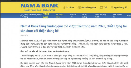 Ngân hàng Nam Á bank có tăng trưởng quy mô tổng tài sản khủng lên đến 70% trong 2025, hiểu đúng bản chất để kỳ vọng hợp lý về case này!