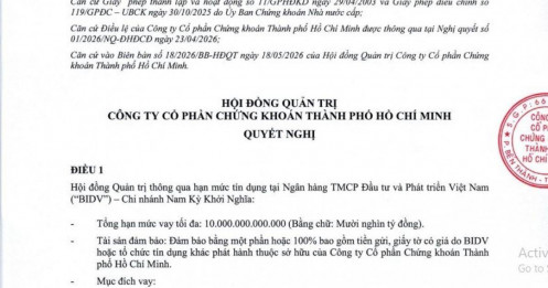 HSC muốn vay ngân hàng hạn mức 10.000 tỷ đồng