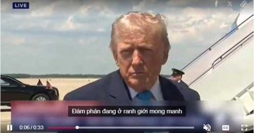 Ông Trump: Đàm phán Mỹ - Iran đang 'ở ranh giới mong manh'