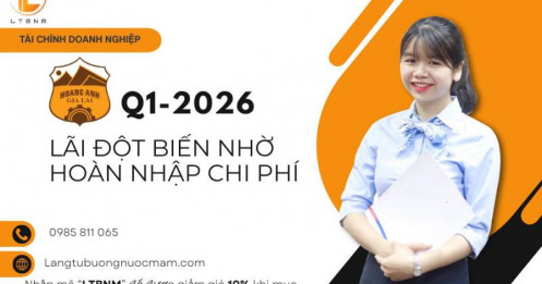 HAG Q1-2026: Lãi đột biến nhờ hoàn nhập chi phí