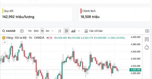 Vàng đã bắt đầu thấy "mùi" cơ hội?