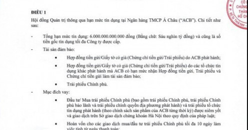 HSC được cấp hạn mức tín dụng 6.000 tỷ đồng