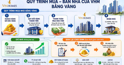 VHM và câu chuyện “mua nhà bằng vàng”: Chiêu kích cầu hay một bước đi chiến lược?