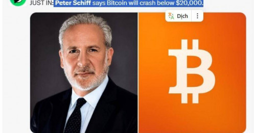 Dự báo gây sốc: Bitcoin sẽ lao về dưới 20.000 USD