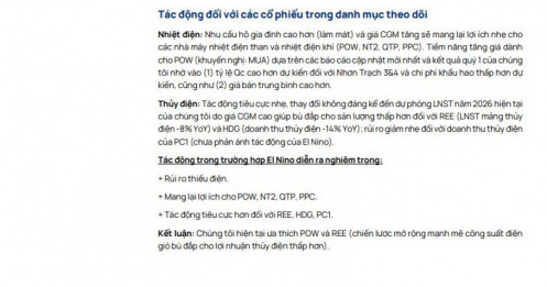 Nhu cầu điện tăng mạnh trong nắng nóng, chuyên gia chỉ điểm 4 DN được hưởng lợi