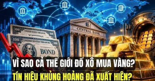 Dịch chuyển cấu trúc dự trữ toàn cầu: Vàng "lên ngôi", vị thế trái phiếu Mỹ lung lay?