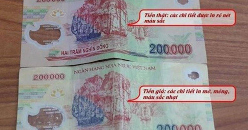 Tiền giả "len lỏi" thị trường