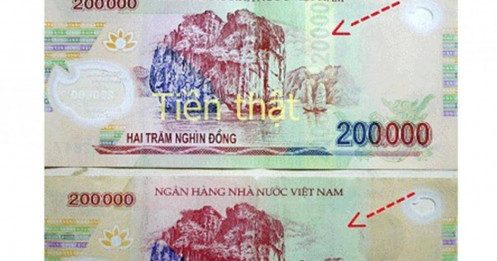 Bẫy tiền giả mệnh giá lớn "rình rập" các cửa hàng nhỏ lẻ