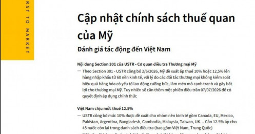 Cú sốc từ Mỹ: Việt Nam vào nhóm chịu thuế cao nhất, ngành nào sẽ "thấm đòn" đầu tiên?