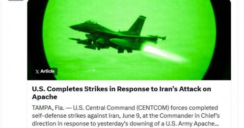 Mỹ tuyên bố kết thúc chiến dịch tấn công Iran