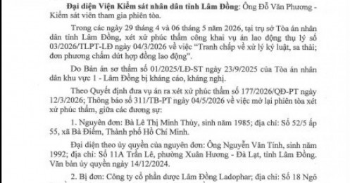 Nữ CEO kiện công ty liên quan ông Đỗ Thành Nhân đòi 2 tỷ đồng, kết quả gây bất ngờ