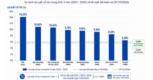 Gửi tiết kiệm chưa chắc đã lời bằng nắm giữ những cổ phiếu này
