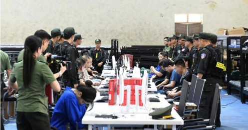 Từ Campuchia sang Việt Nam lập "đại bản doanh" lừa đảo, nhóm người Trung Quốc chưa kịp ra tay đã bị bắt gọn