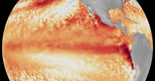 El Nino xuất hiện và đang mạnh lên