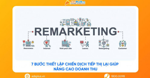 7 bước thiết lập chiến dịch tiếp thị lại giúp nâng cao doanh thu