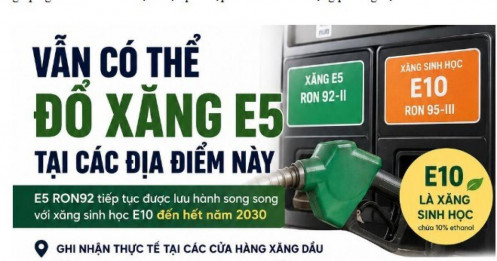 Dân xe cũ săn xăng E5: Bộ Công Thương nói gì?