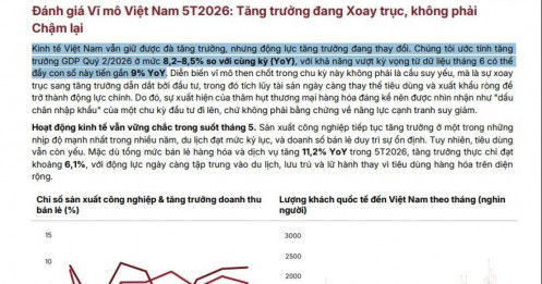 GDP quý II sẽ đạt 8,2 - 8,5%, thậm chí tiến sát 9%?