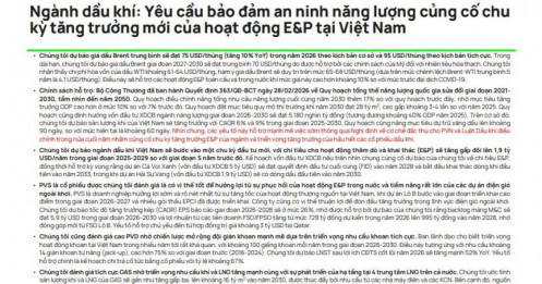 Dòng tiền lớn quay lại dầu khí: Cơ hội cho PVS, PVD, GAS và nhóm liên quan?