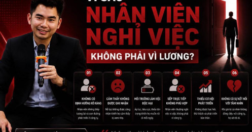 Vì sao nhân viên nghỉ việc không phải vì lương?
