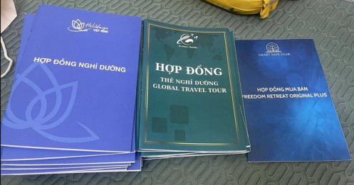 Tin lời "con nuôi", cụ bà 70 tuổi thế chấp sổ đỏ, ký 74 hợp đồng kỳ nghỉ