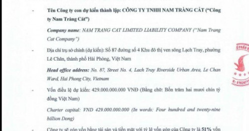 Vinhomes (VHM) góp vốn lập công ty bất động sản mới