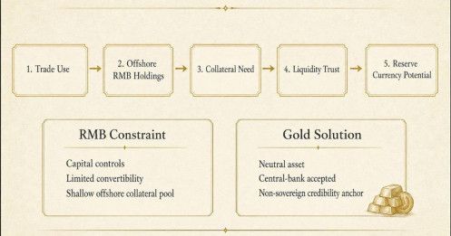 Trung Quốc đang âm thầm xây dựng một hệ thống tiền tệ dựa trên vàng?