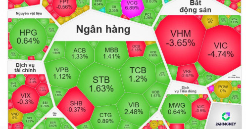 Sắc xanh áp đảo, VN-Index vẫn mất gần 17 điểm: Điều gì đang xảy ra?