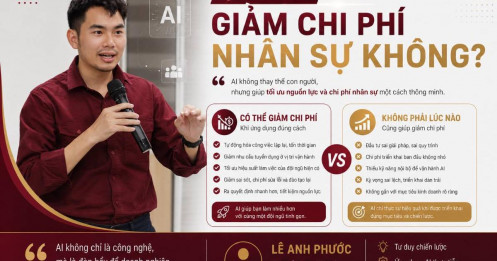 AI có làm giảm chi phí nhân sự không?