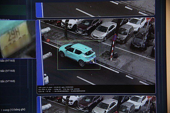 Tài xế lưu ý: Camera AI Hà Nội bắt lỗi dừng đỗ, rời đi vẫn nhận thông báo phạt