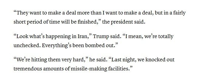 Nóng: Ông Trump tuyên bố sẽ chấm dứt cuộc chiến ở Iran trong 2-3 tuần nữa