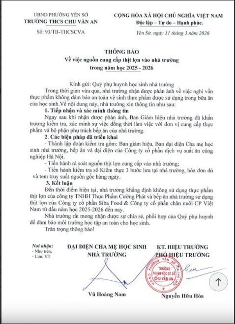 300 tấn thịt lợn bệnh: Phụ huynh “quay xe” với bữa ăn bán trú