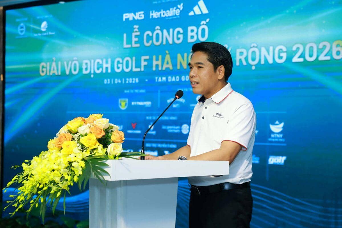 Hơn 500 vận động viên chính thức tham gia tranh tài tại Giải Vô địch Golf Hà Nội Mở rộng 2026