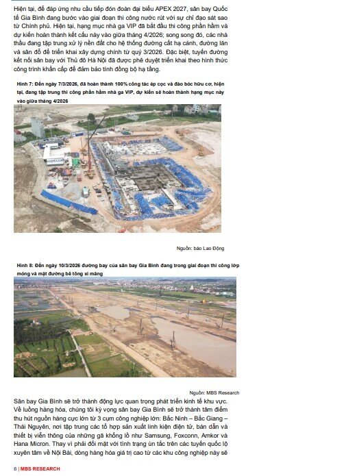 Cổ phiếu nào hưởng lợi lớn nhất khi sân bay Gia Bình được triển khai?