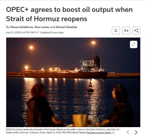 OPEC+ sẽ tăng sản lượng dầu