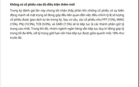 Một cổ phiếu BĐS vào danh sách chờ loại khỏi rổ VnDiamond