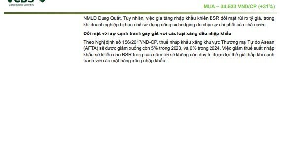 Giá dầu leo thang, chuyên gia nói gì về triển vọng lợi nhuận BSR?