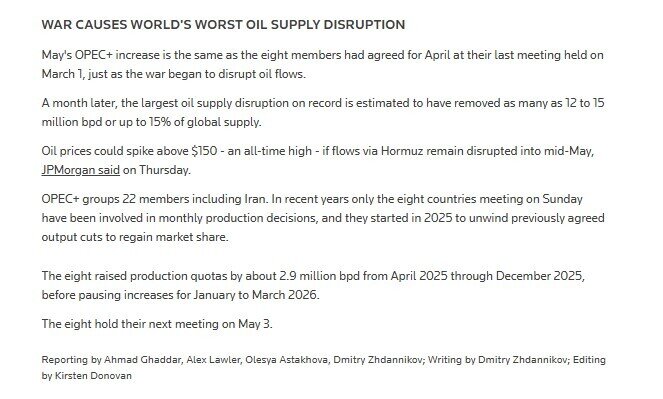 OPEC+ sẽ tăng sản lượng dầu