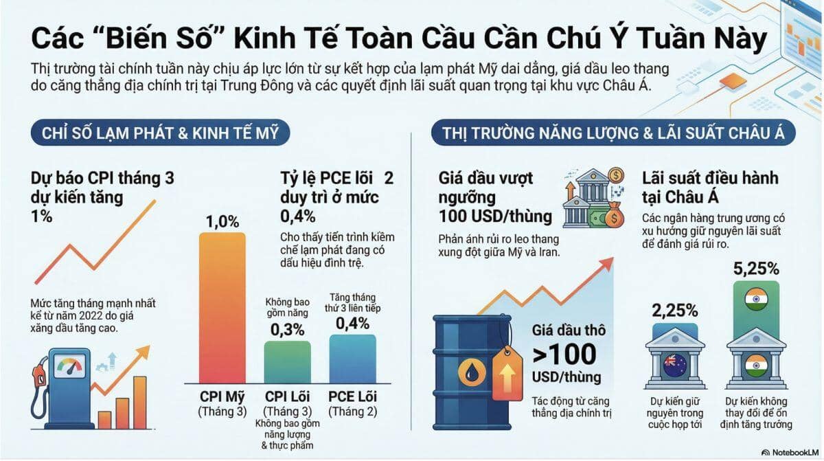 Những “biến số lớn” tuần này nhà đầu tư chứng khoán cần chú ý