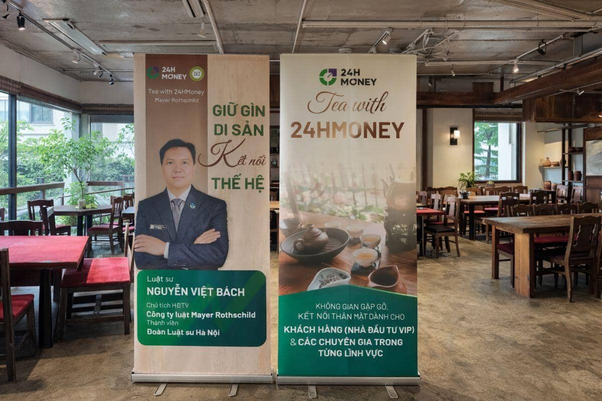 24HMoney tổ chức thành công trà đàm về quản trị di sản, thu hút sự quan tâm của nhà đầu tư