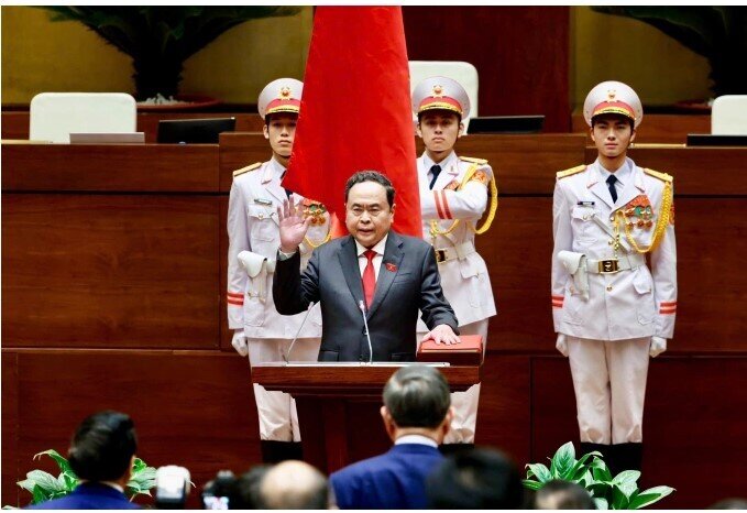 Ông Trần Thanh Mẫn tái đắc cử Chủ tịch Quốc hội khóa 16