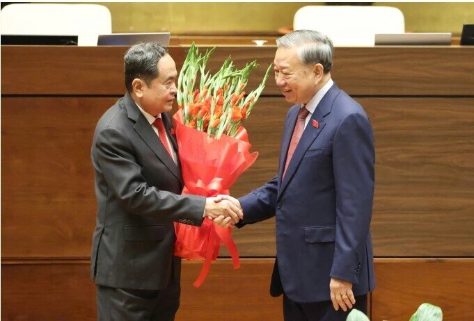 Ông Trần Thanh Mẫn tái đắc cử Chủ tịch Quốc hội khóa 16