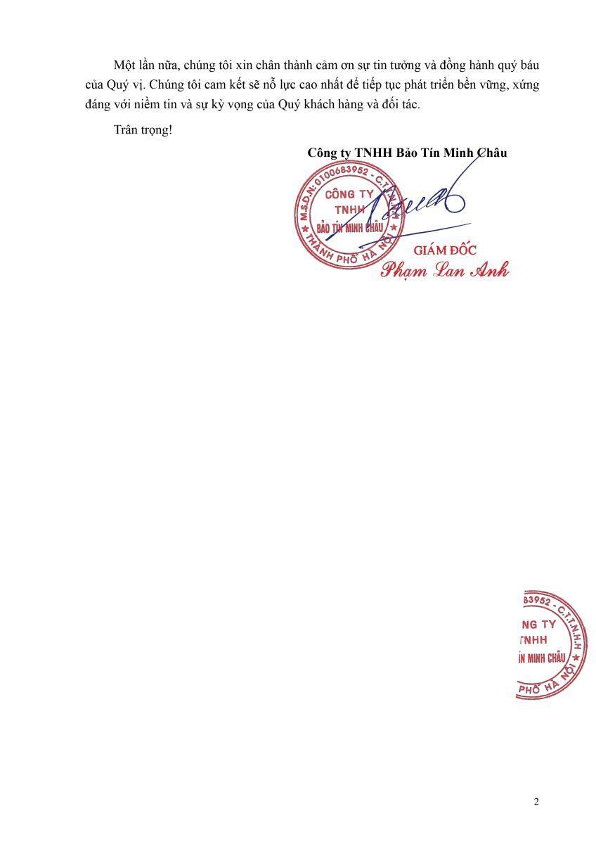 Sau cú sốc lãnh đạo bị khởi tố, Bảo Tín Minh Châu nói gì?