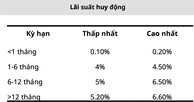 Lãi suất chịu áp lực tăng, nhưng chưa đủ cơ sở bước vào chu kỳ mới