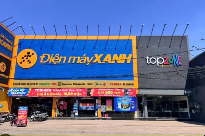 Doanh thu Điện Máy Xanh tăng cao