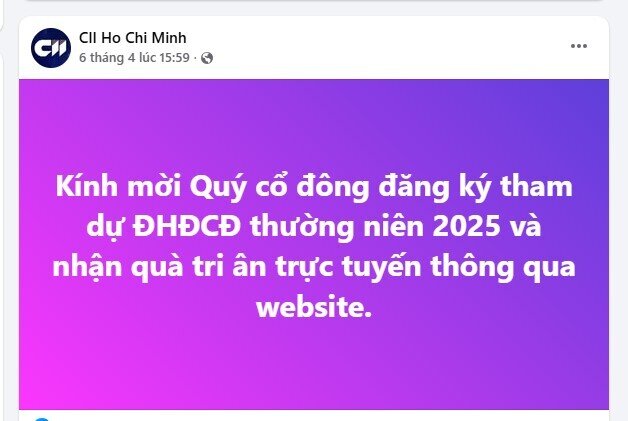Quà tri ân cổ đông cực "khủng" của CII
