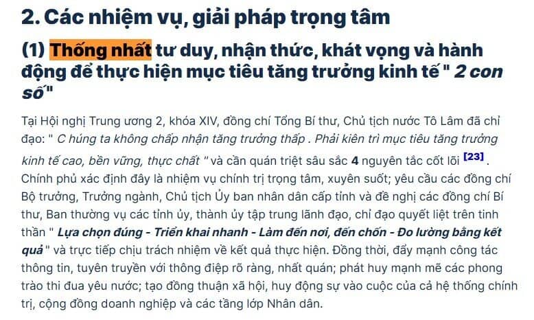 Thủ tướng Lê Minh Hưng: Thống nhất tư duy và hành động để đạt tăng trưởng 2 con số