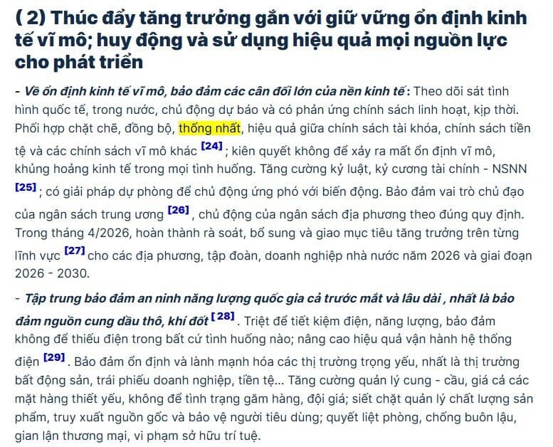 Thủ tướng Lê Minh Hưng: Thống nhất tư duy và hành động để đạt tăng trưởng 2 con số
