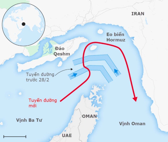 Eo biển Hormuz – Chiếc vé sinh lời hàng trăm tỷ USD của Iran?